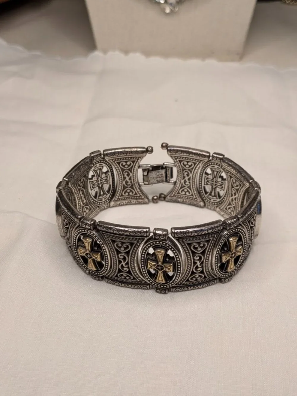 Brighton Toledo Cross Panel Bracelet 7.5